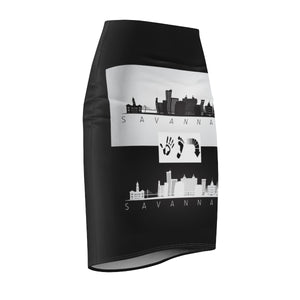 Five Toes Down Savannah Women's Pencil Skirt