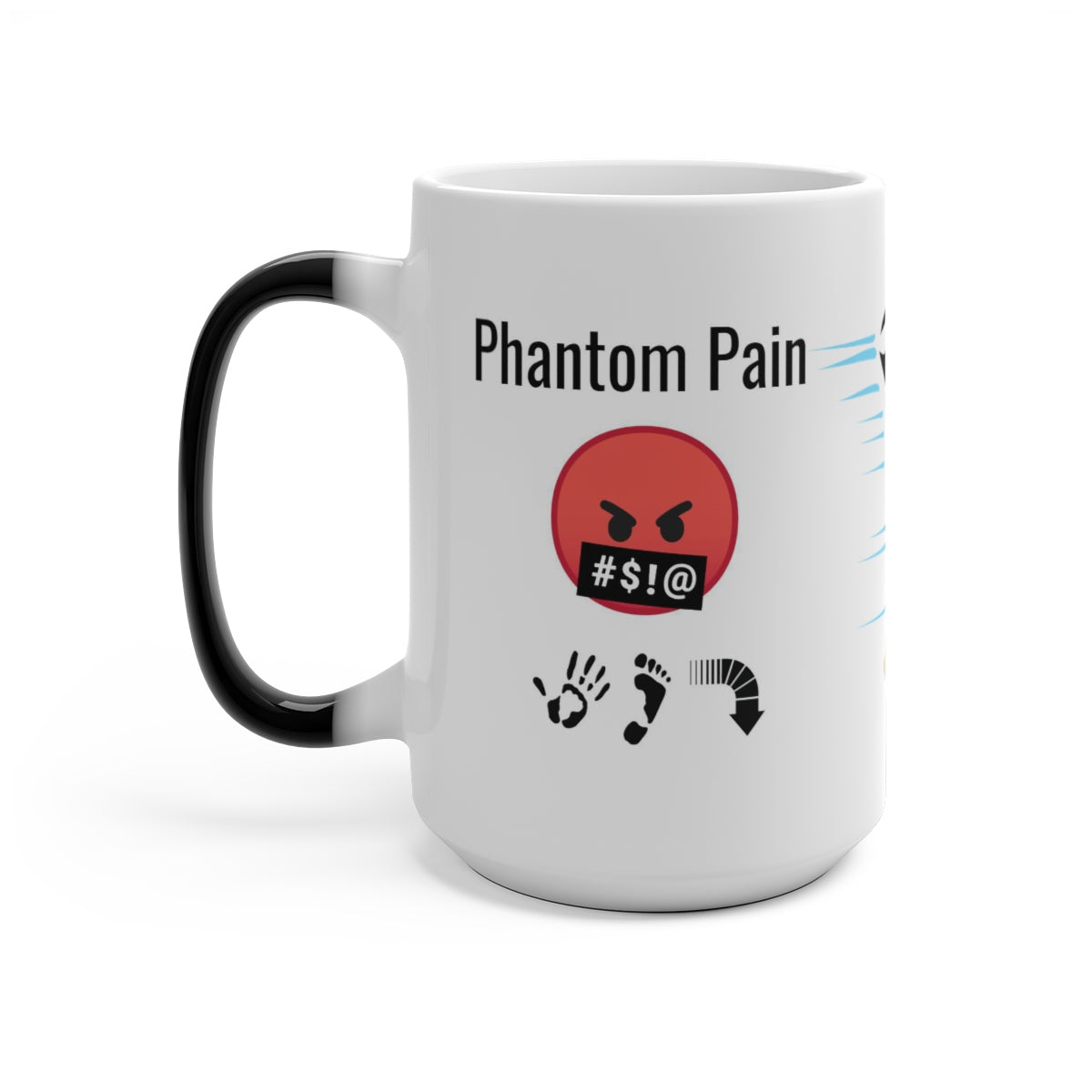 Five Toes Down Pain.2 Color Changing Mug