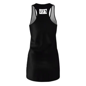 Five Toes Down Blk Cut & Sew Racerback Dress