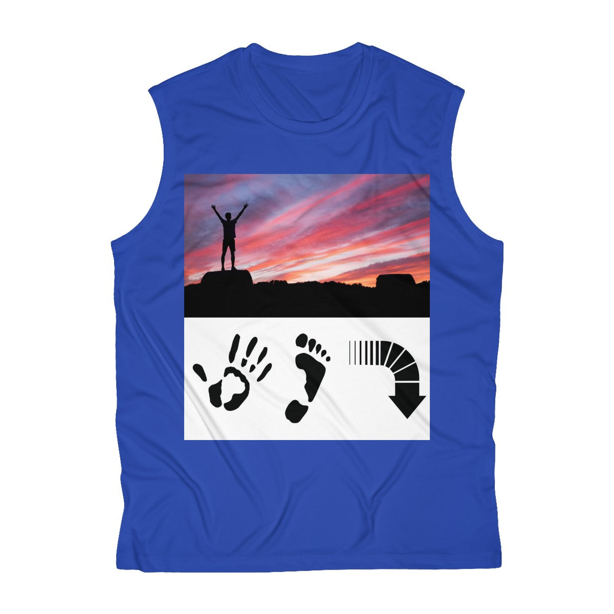 Five Toes Down Performance Tee