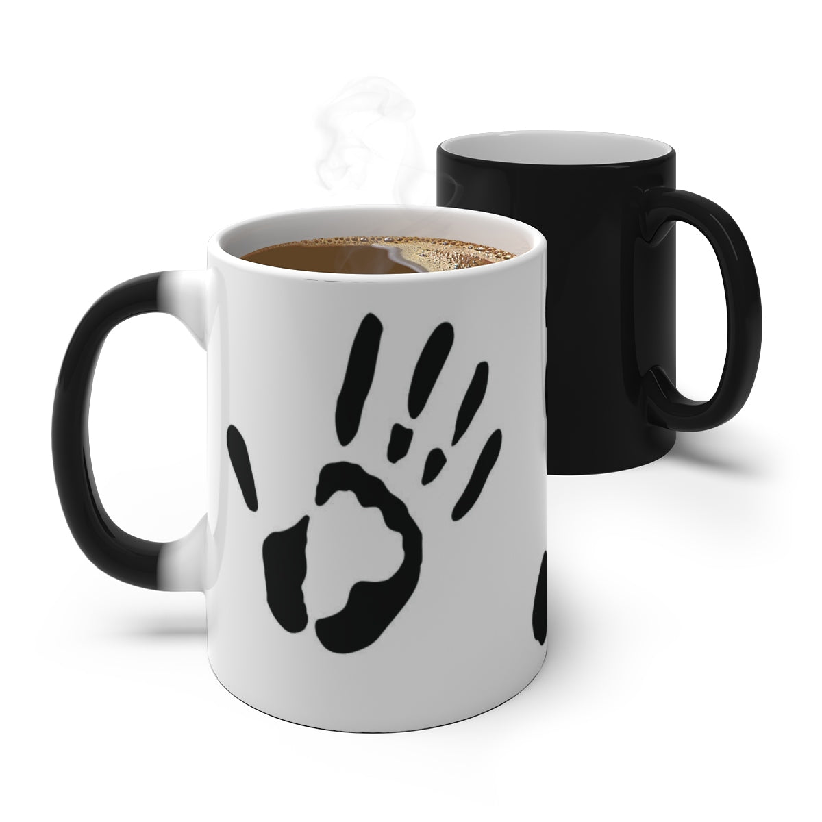 Five Toes Down Color Changing Mug