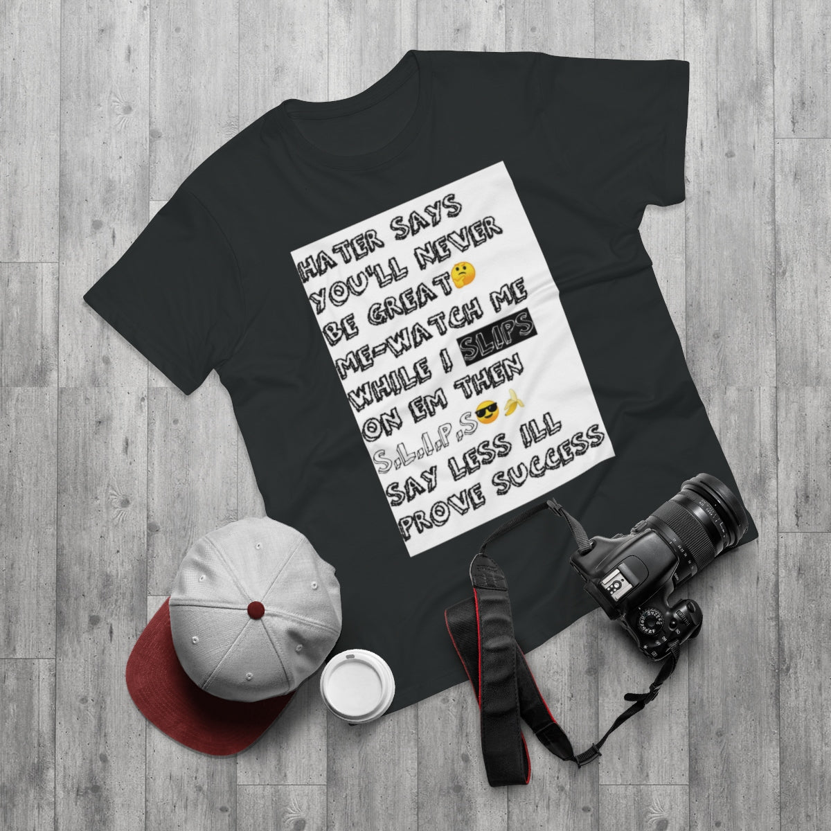 Five Toes Down Single Jersey Men's T-shirt Hater Says