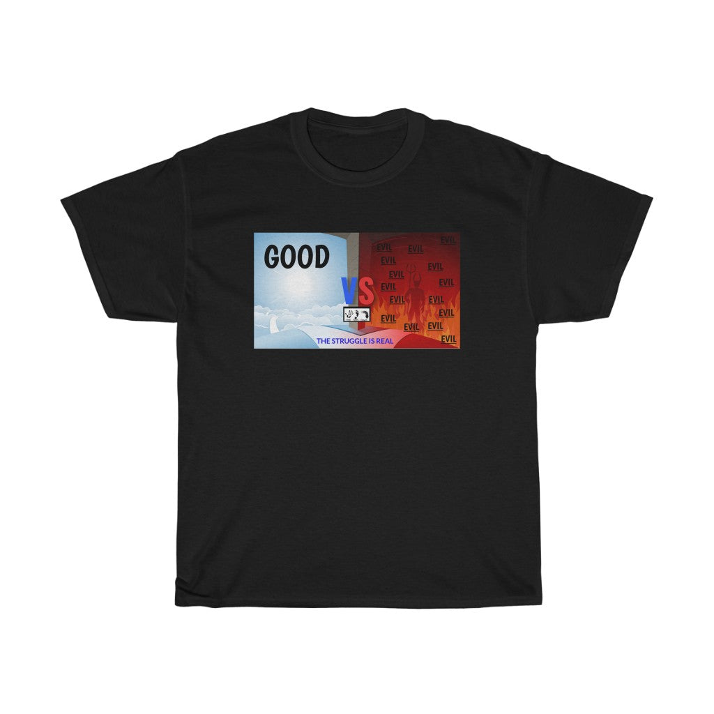 Five Toes Down Good vs Evil Unisex Tee