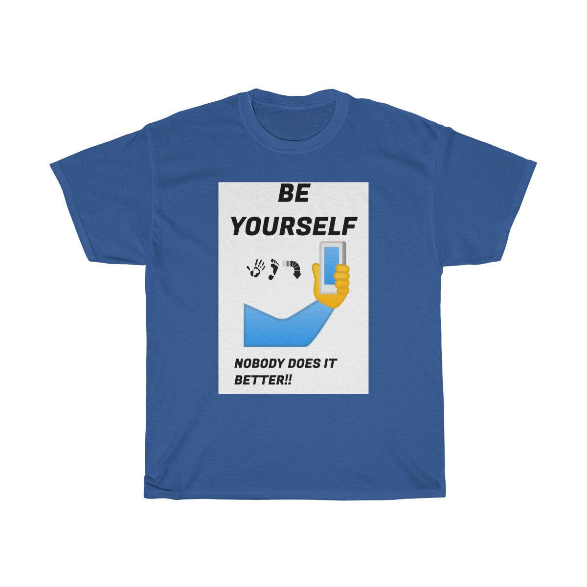 Five Toes Down Be Yourself Unisex Tee