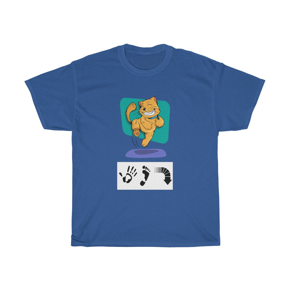 Five Toes Down Cat Dance Unisex Tee