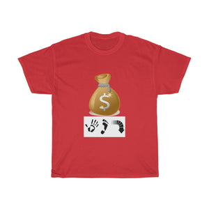 Five Toes Down Money Bag Unisex Tee