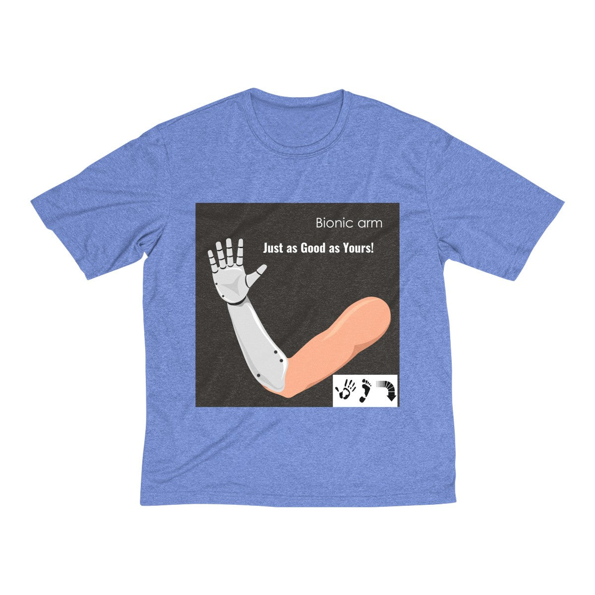 Five Toes Down Bionic Arm Dri-Fit Tee