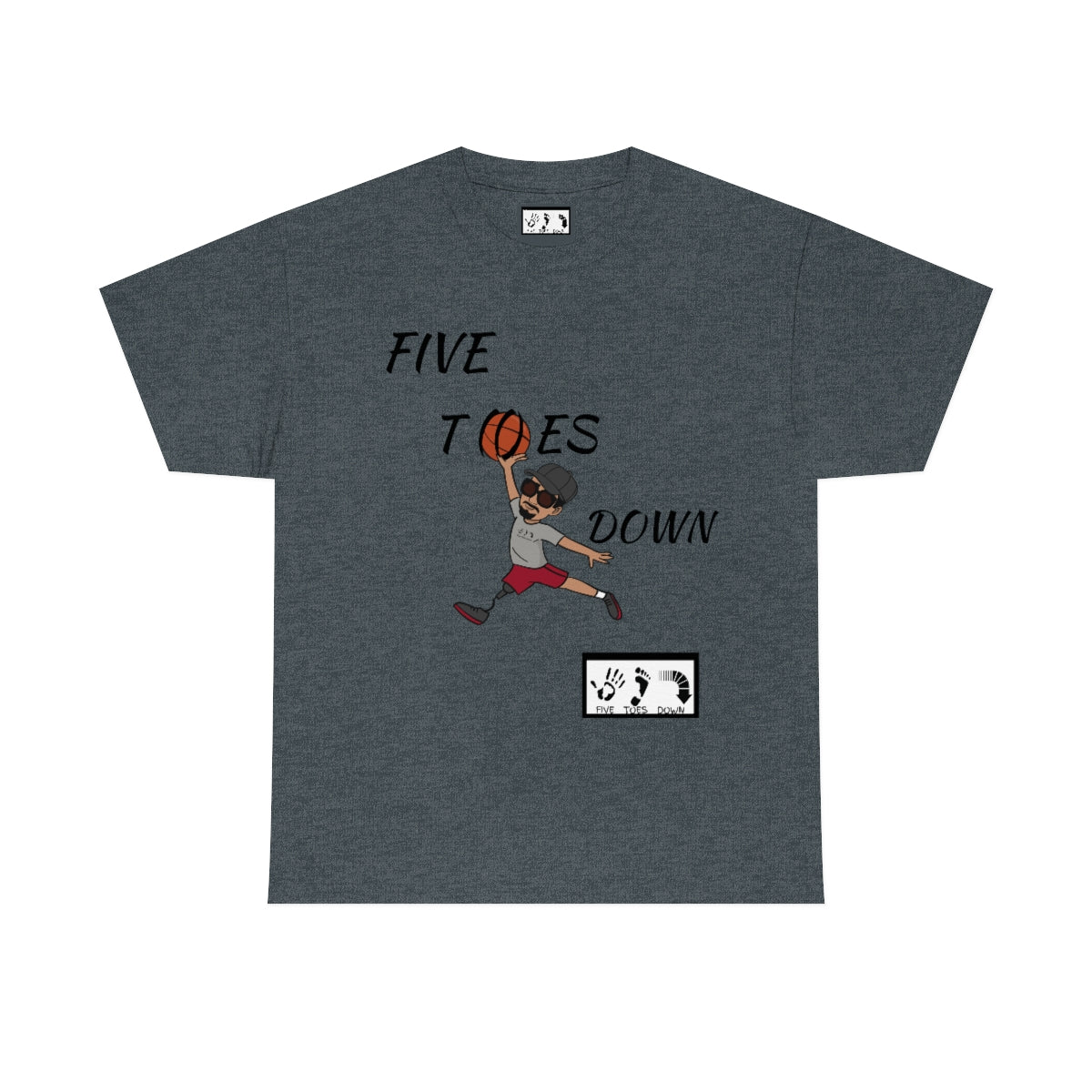 Five Toes Down Take Flight Unisex Tee