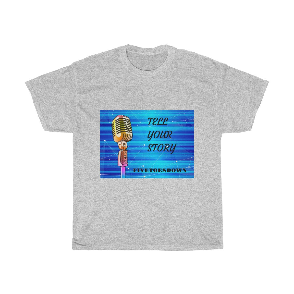Five Toes Down Mic Check Unisex Tee