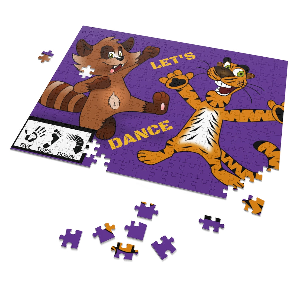 Five Toes Down Let's Dance 252 Piece Puzzle