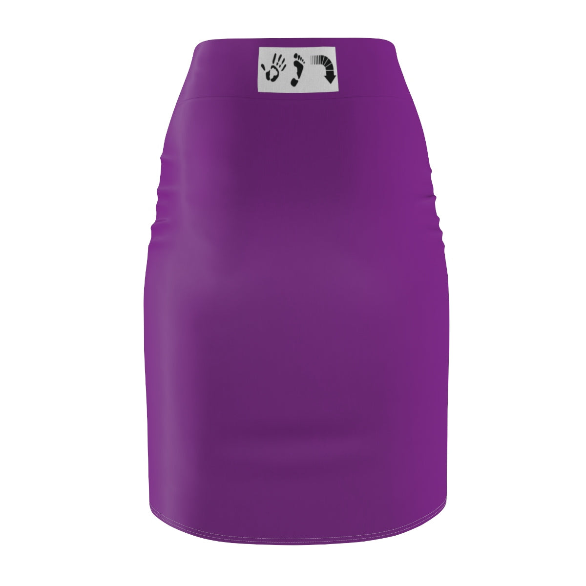 Five Toes Down Kisses Women's Pencil Skirt