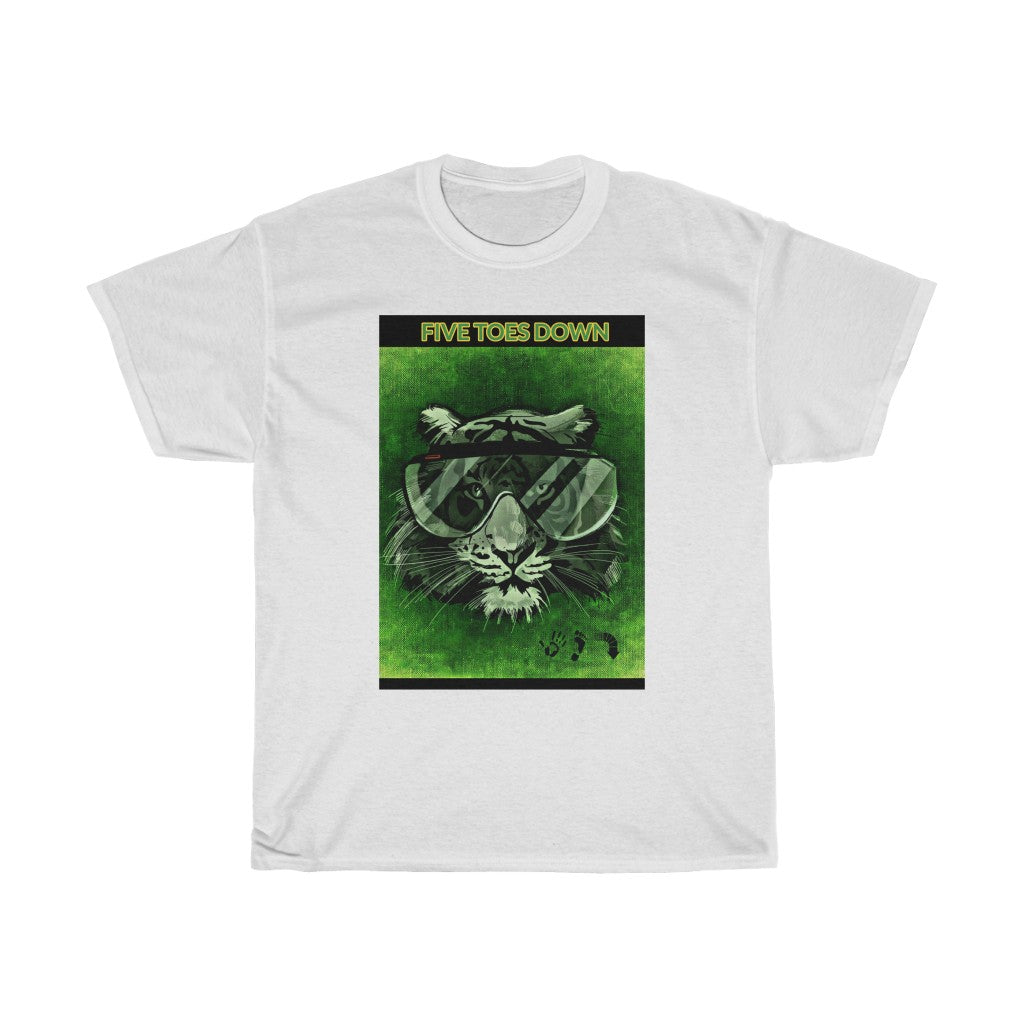Five Toes Down Tiger Unisex Tee