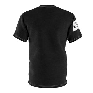 Five Toes Down Henry Unisex Cut & Sew Tee Blk
