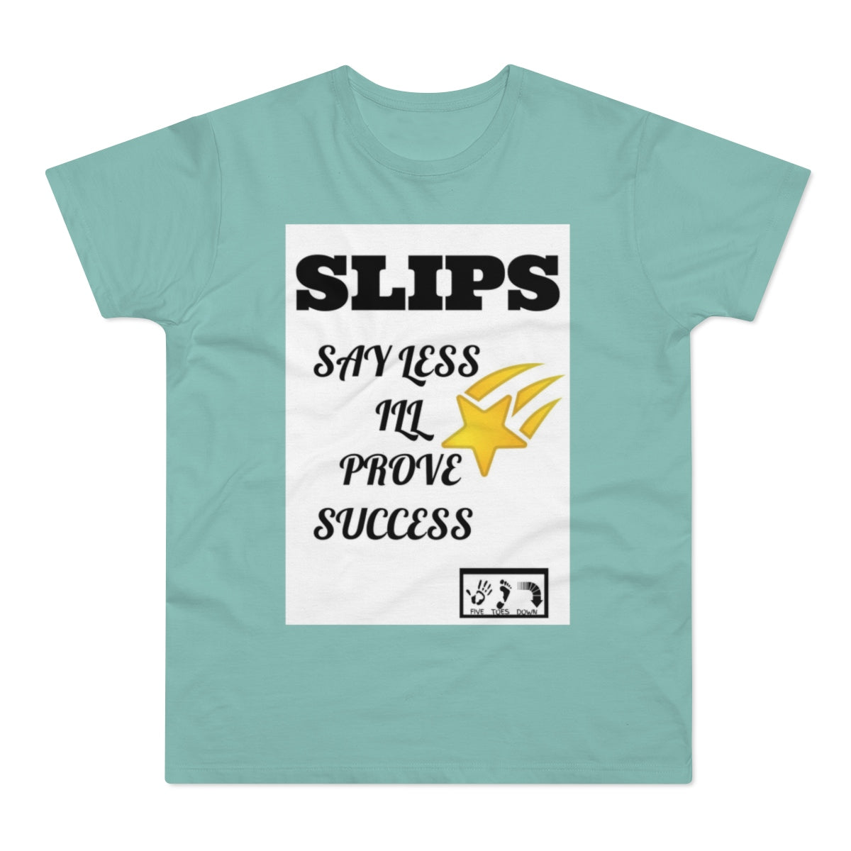 Five Toes Down Single Jersey Men's T-shirt SLIPS