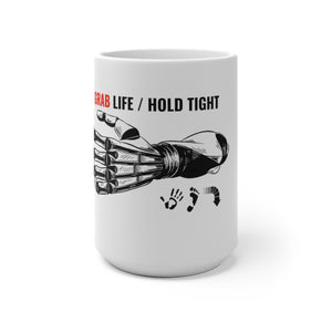 Five Toes Down Grab Life Color Changing Mug