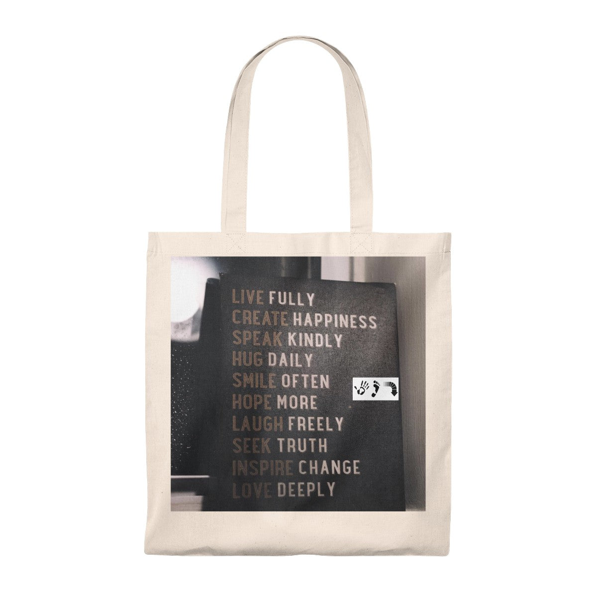 Five Toes Down Tote Bag - Vintage