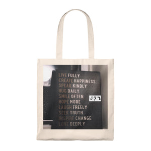 Five Toes Down Tote Bag - Vintage