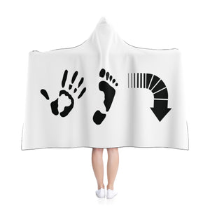 Five Toes Down Logo Hooded Blanket