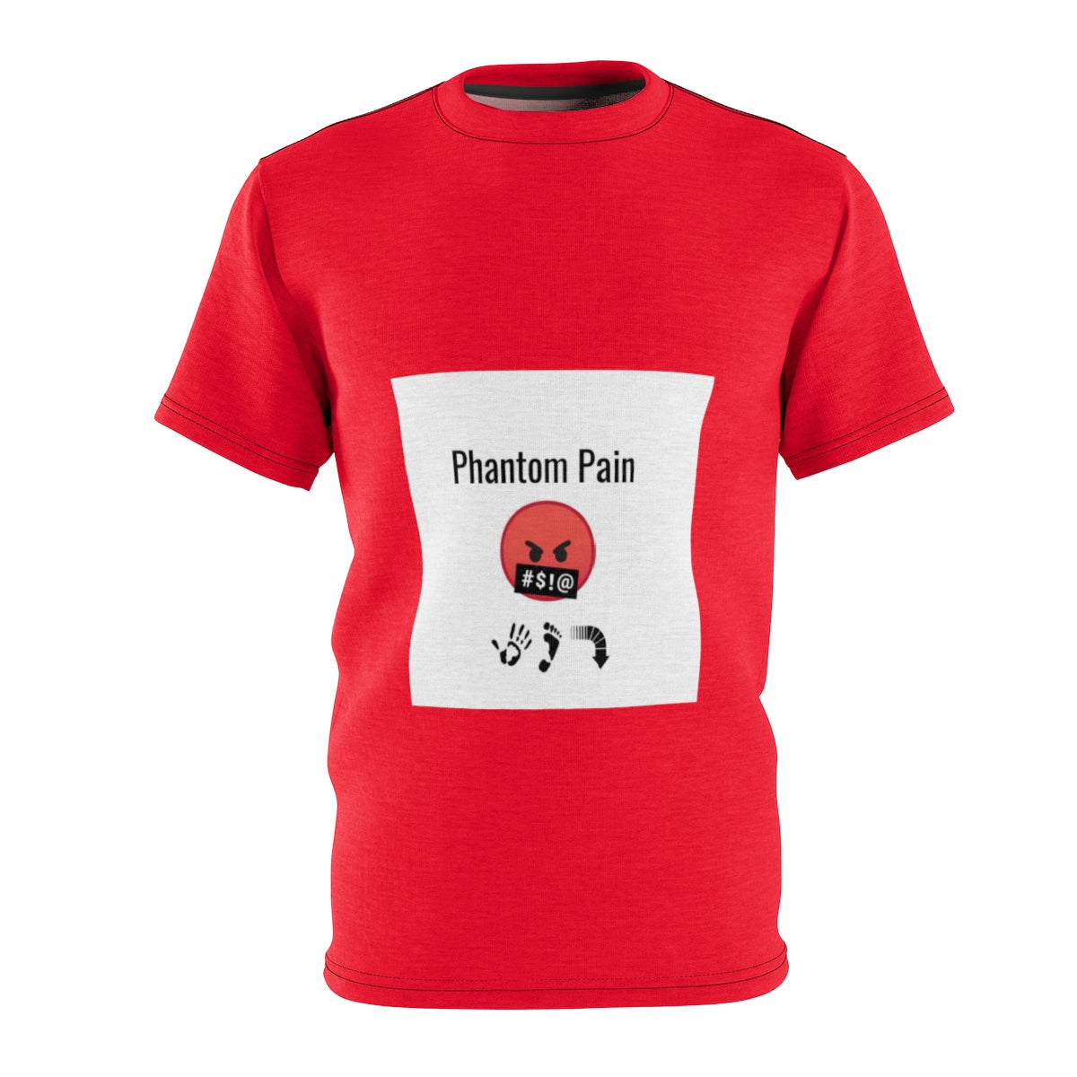 Five Toes Down Pain Unisex Cut & Sew Tee