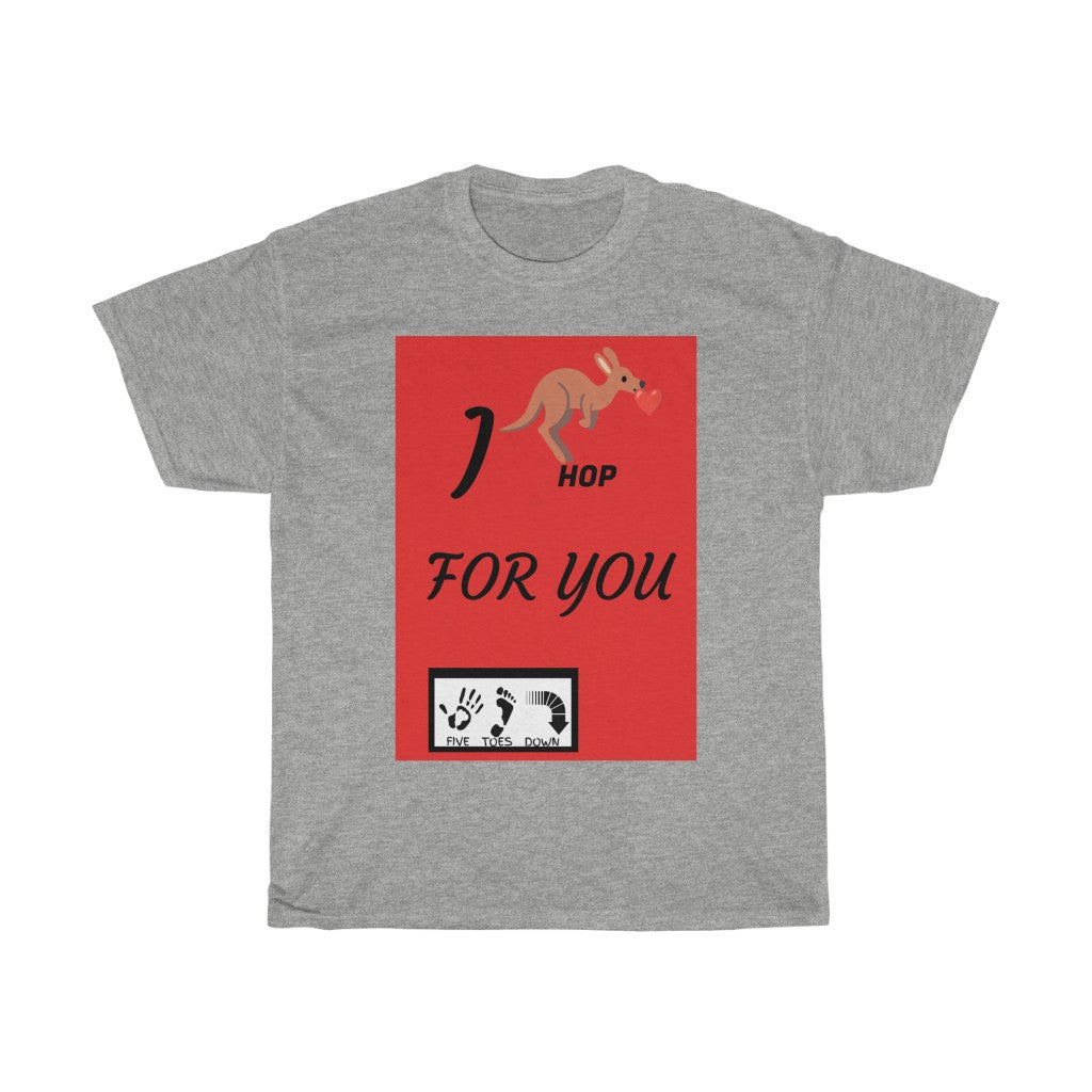 Five Toes Down I Hop Unisex Tee