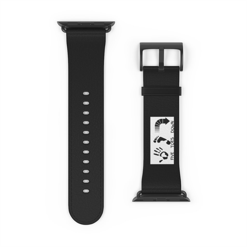 Five Toes Down Logo Watch Band