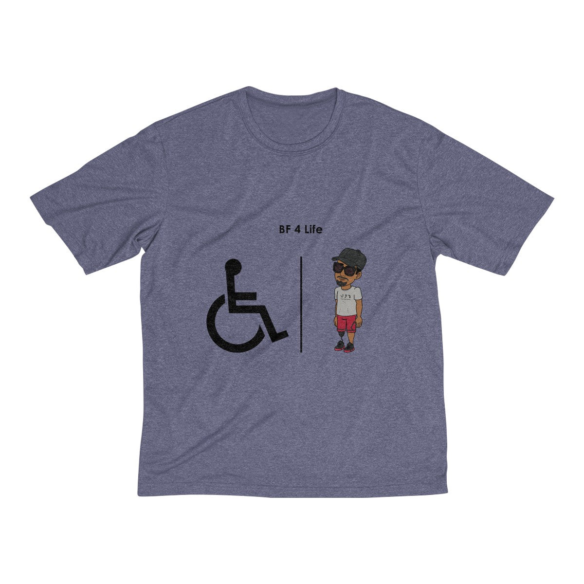 Five Toes Down Best Friend Dri-Fit Tee