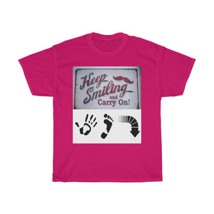 Five Toes Down Keep Smiling Unisex Tee