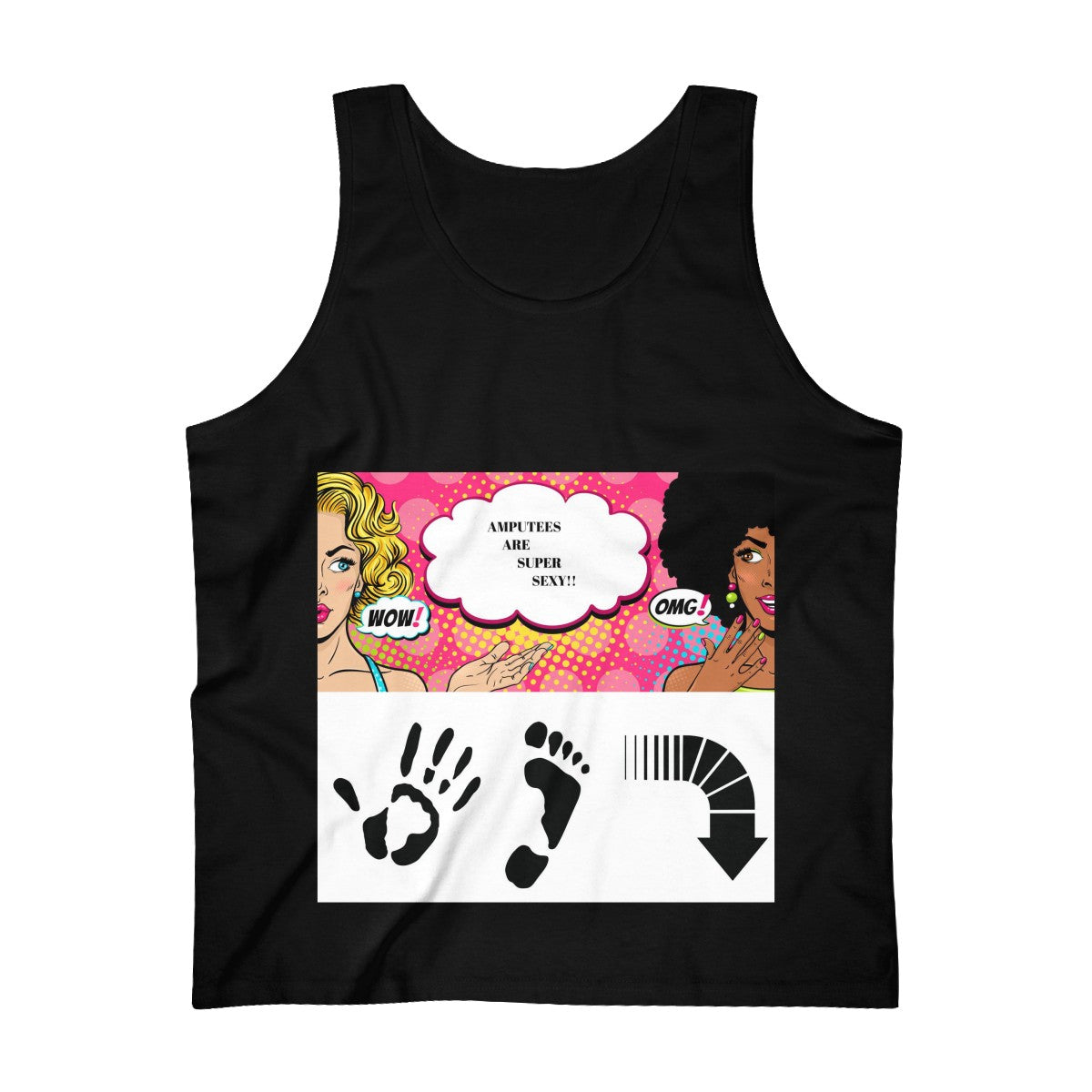 Five Toes Down Sexy Ultra Cotton Tank Top