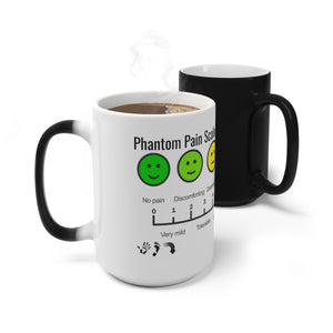 Five Toes Down Phantom Pain Color Changing Mug
