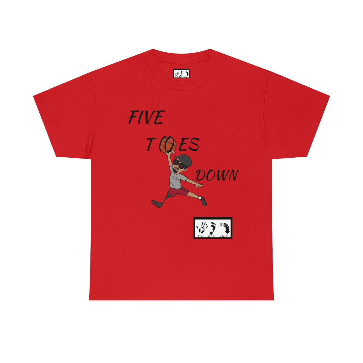 Five Toes Down Take Flight Unisex Tee