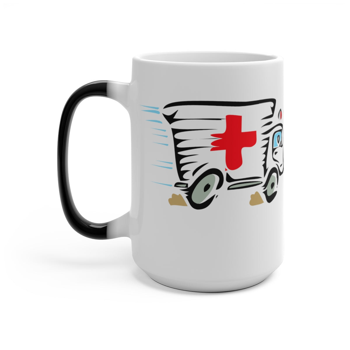 Five Toes Down Emergency Color Changing Mug