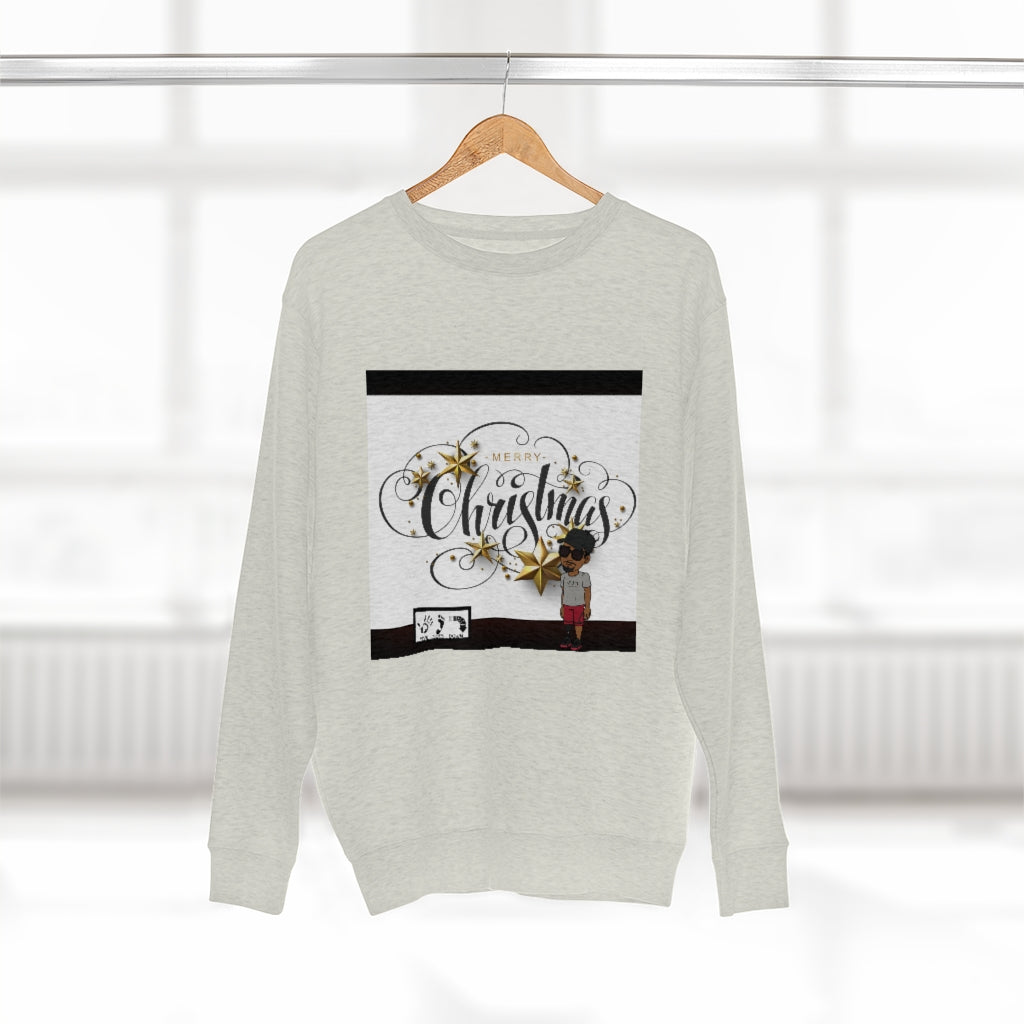 Five Toes Down Merry Christmas Unisex Sweatshirt/Blk
