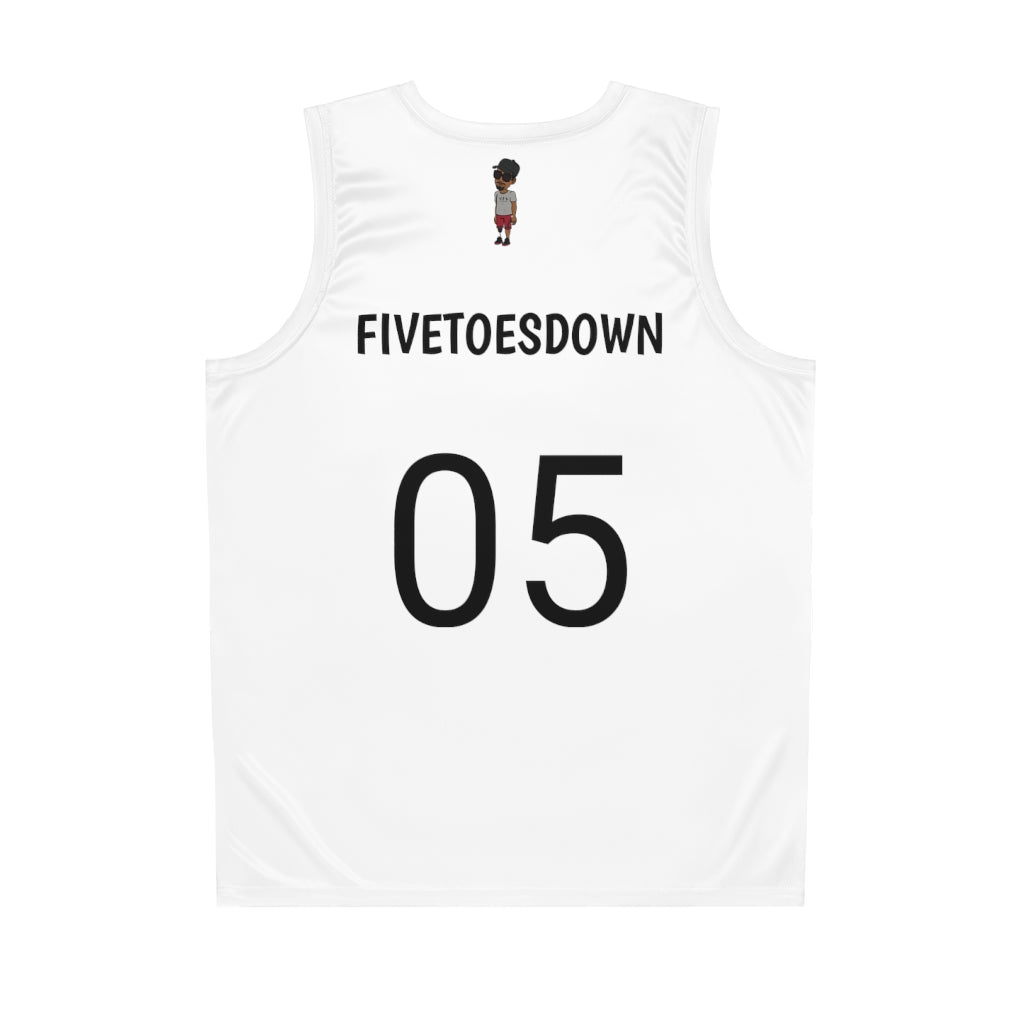 Five Toes Down Air Amputee Basketball Jersey