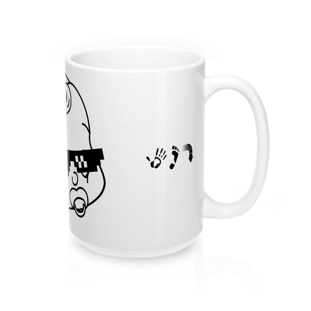 Five Toes Down Cool Baby Mugs