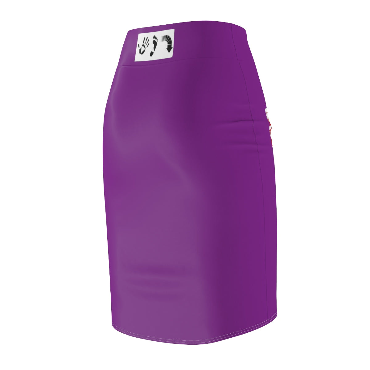 Five Toes Down Kisses Women's Pencil Skirt