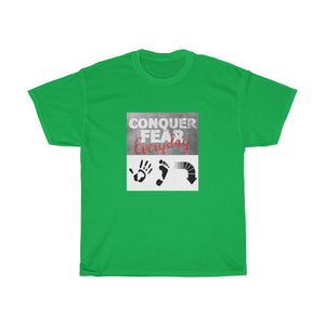 Five Toes Down Conquer Fear Unisex Tee