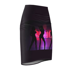 Five Toes Down Love Women's Pencil Skirt