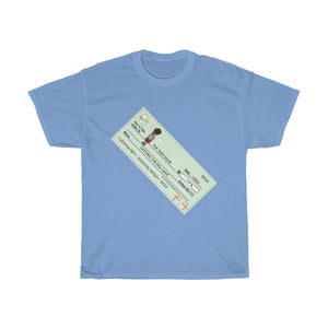 Five Toes Down Check Unisex Tee