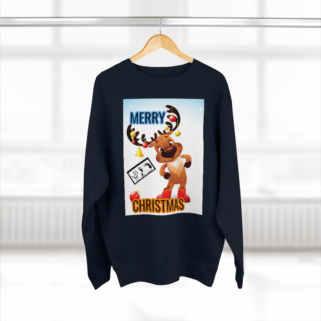 Five Toes Down Reindeer Unisex Sweatshirt