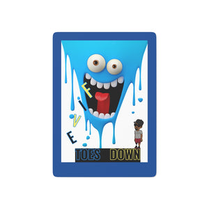 Five Toes Down Big Mouth Poker Cards