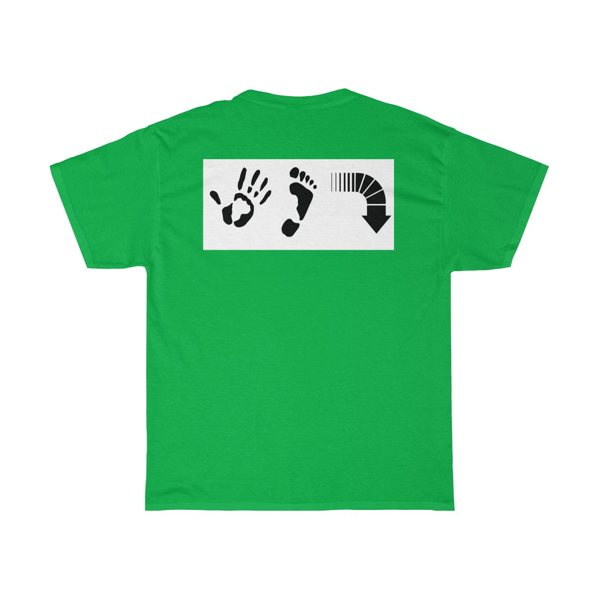 Five Toes Down I'm Mad Unisex Tee (Front/Back)