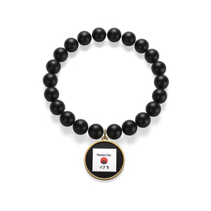 Five Toes Down Phantom Matte Onyx Bracelet