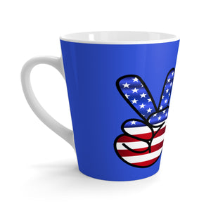Five Toes Down Peace Latte mug