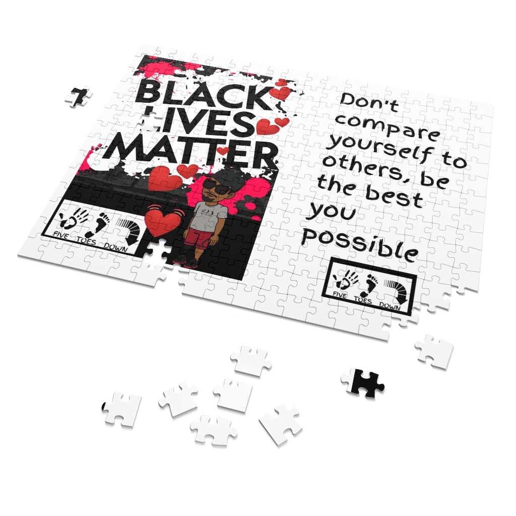 Five Toes Down BLM 252 Piece Puzzle