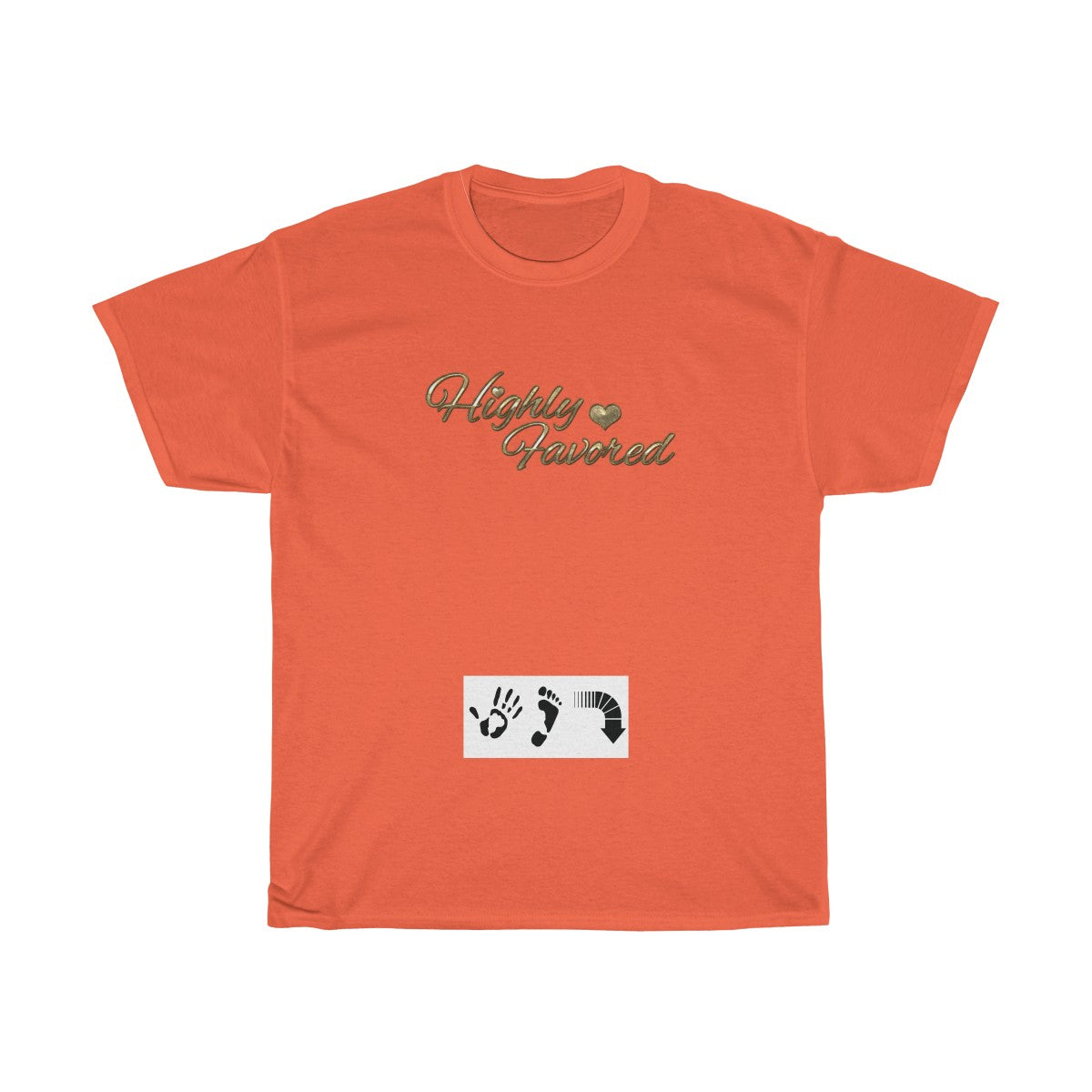 Five Toes Down Highly Favored Unisex Tee