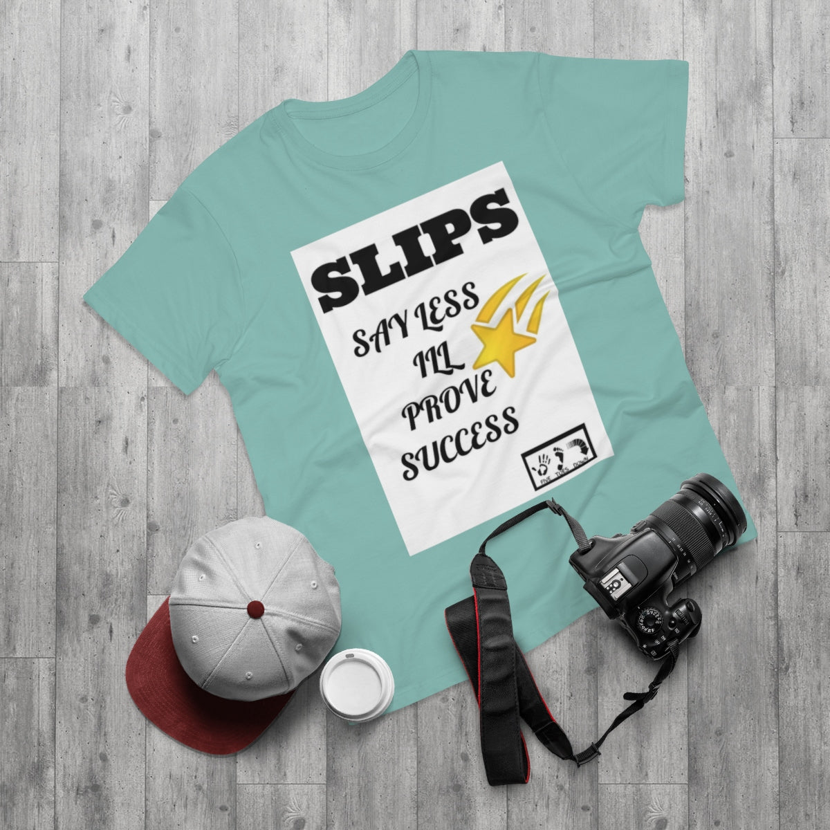 Five Toes Down Single Jersey Men's T-shirt SLIPS