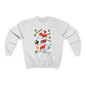 Five Toes Down Bad Gift Unisex Heavy Blend Sweatshirt