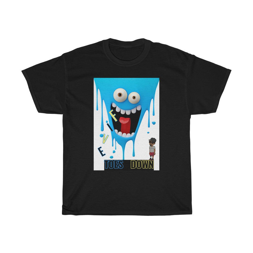 Five Toes Down Scream Unisex Tee