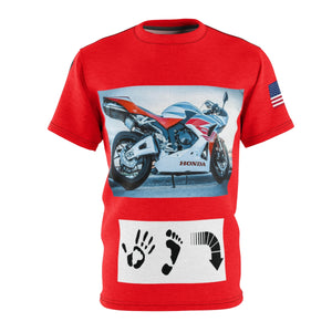 Five Toes Down 10/30 Unisex Cut & Sew Tee