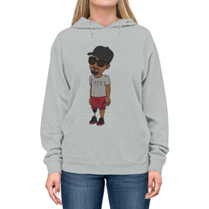 Five Toes Down Henry Amputee Unisex Lightweight Hoodie